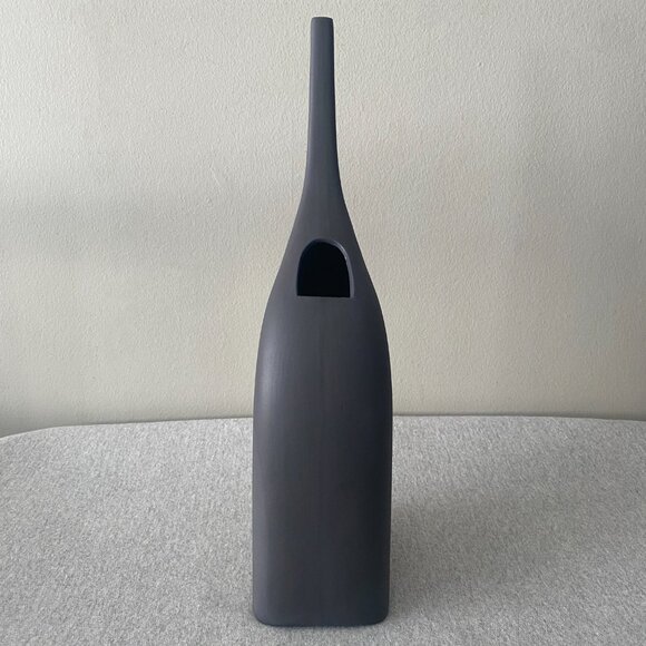 Chive Plant Studio Duenas Ceramic Watering Jug Charcoal - Picture 2 of 11